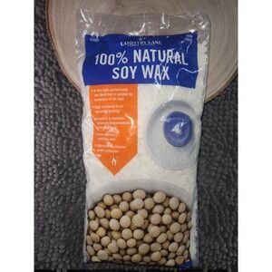 100% Natural Soy Wax Flakes Candle Making Supply 2Lb Country Lane Candle Supply